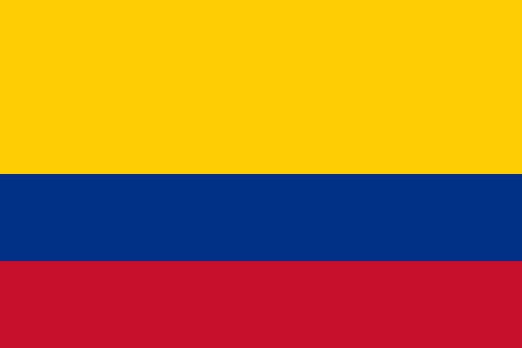 COL bandera COLOMBIA